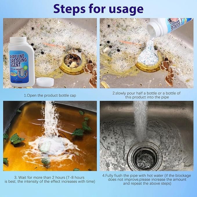 DRAINEX Drain Cleaning Powder